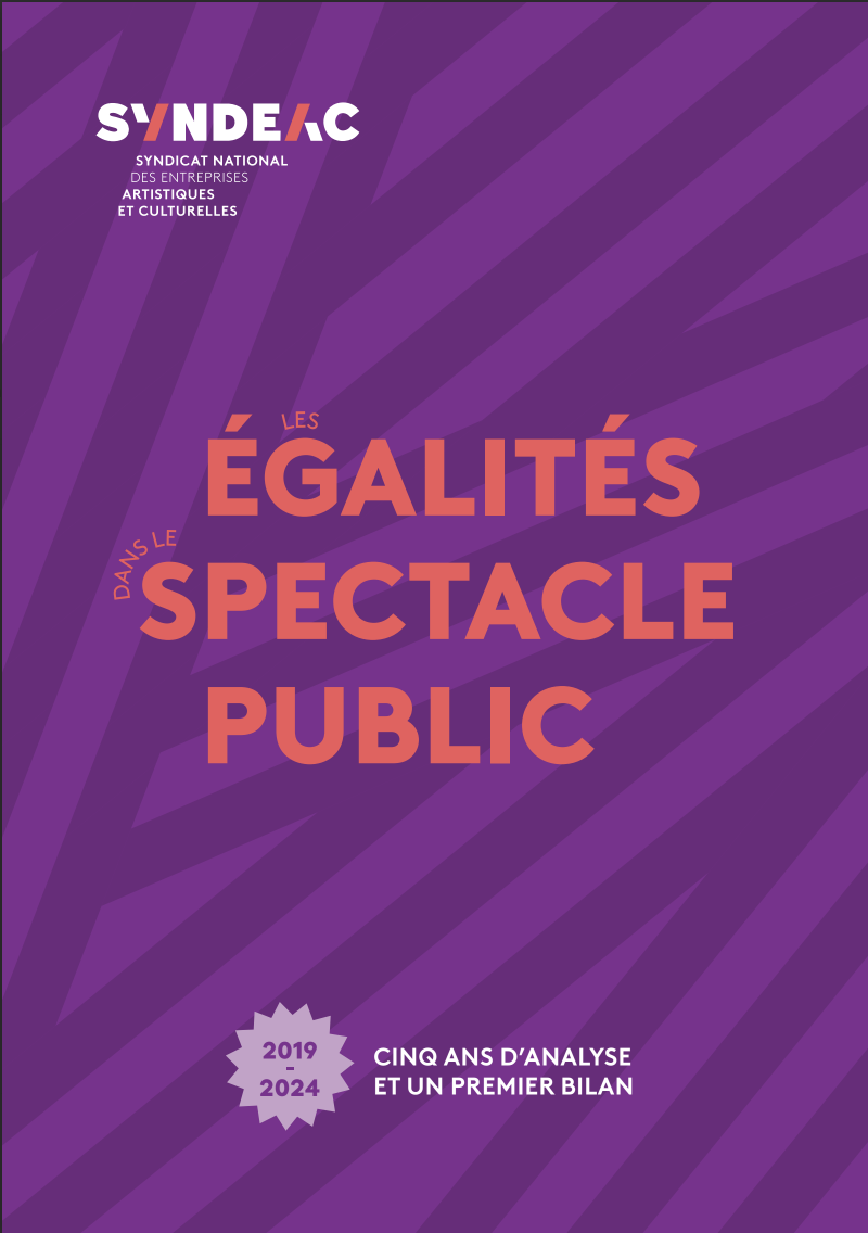 Les Égalités dans le spectacle public : 2019-2024